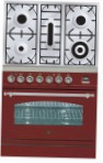 ILVE PN-80-VG Red Σόμπα κουζίνα