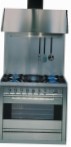 ILVE P-90V-MP Stainless-Steel Kitchen Stove