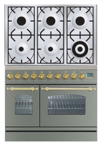 ILVE PDN-906-VG Stainless-Steel 厨房炉灶 照片