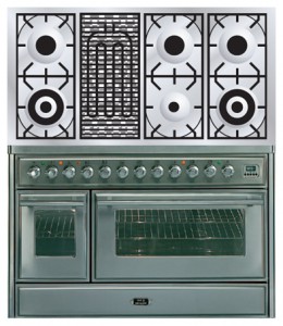 ILVE MT-120BD-MP Stainless-Steel Kitchen Stove Photo