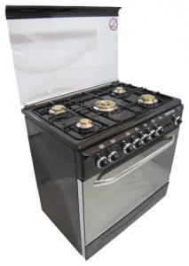 Fresh 80x55 ITALIANO black Кухненската Печка снимка