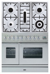 ILVE PDW-90-MP Stainless-Steel Kitchen Stove Photo