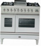 ILVE PDW-90F-VG Stainless-Steel Virtuves Plīts