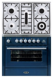 ILVE MT-90PD-E3 Blue موقد المطبخ صورة فوتوغرافية