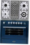 ILVE MT-90BD-VG Blue موقد المطبخ