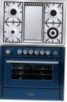 ILVE MT-90FD-VG Blue Kitchen Stove