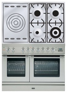 ILVE PDL-100S-VG Stainless-Steel Kitchen Stove Photo