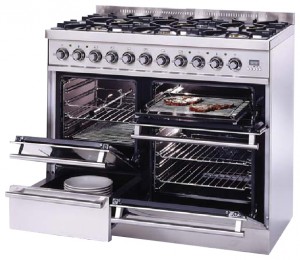 ILVE PTQ-1006-MP Stainless-Steel Kitchen Stove Photo