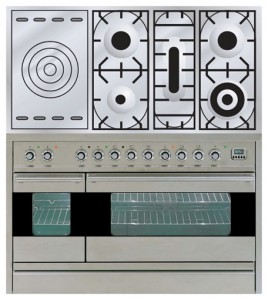 ILVE PF-120S-VG Stainless-Steel Cuisinière Photo