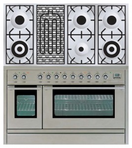 ILVE PL-120B-VG Stainless-Steel Kitchen Stove Photo