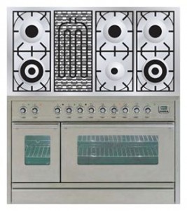 ILVE PSW-120B-MP Stainless-Steel Cuisinière Photo