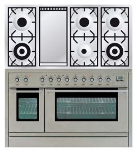 ILVE PSL-120F-MP Stainless-Steel Kitchen Stove Photo