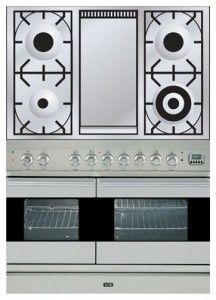 ILVE PDF-100F-MW Stainless-Steel Soba bucătărie fotografie