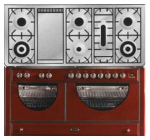 ILVE MCA-150FD-VG Red Σόμπα κουζίνα φωτογραφία