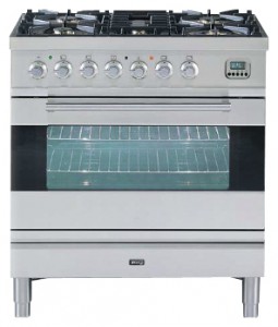 ILVE PF-80-VG Stainless-Steel Dapur foto