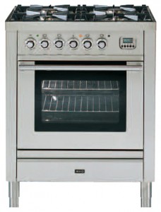 ILVE PL-70-VG Stainless-Steel Fornuis Foto