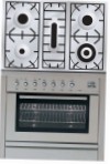ILVE PL-90-MP Stainless-Steel Kitchen Stove