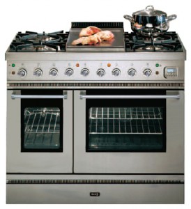 ILVE PD-90FL-VG Stainless-Steel Kitchen Stove Photo
