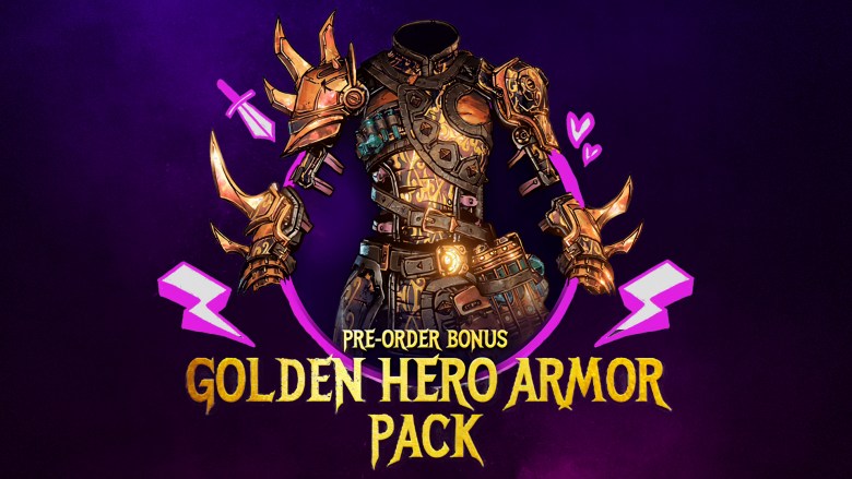 Tiny Tina's Wonderlands - Golden Hero Armor Pack EU Epic Games CD Key 1.34 $