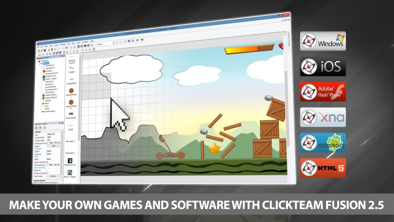 HTML5 Exporter for Clickteam Fusion 2.5 DLC Steam CD Key 12.83 $