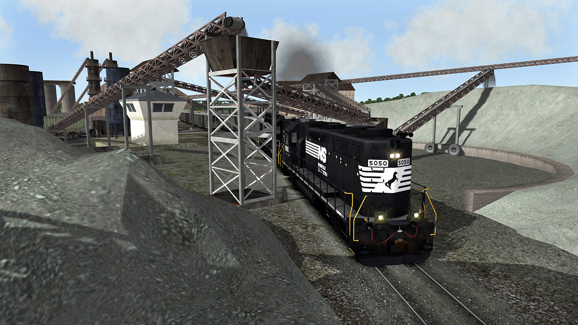 Train Simulator: Norfolk Southern N-Line Route Add-On DLC Steam CD Key 1.5 $