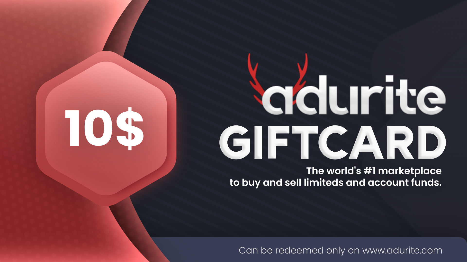 Adurite.com $10 Gift Card 14.25 $