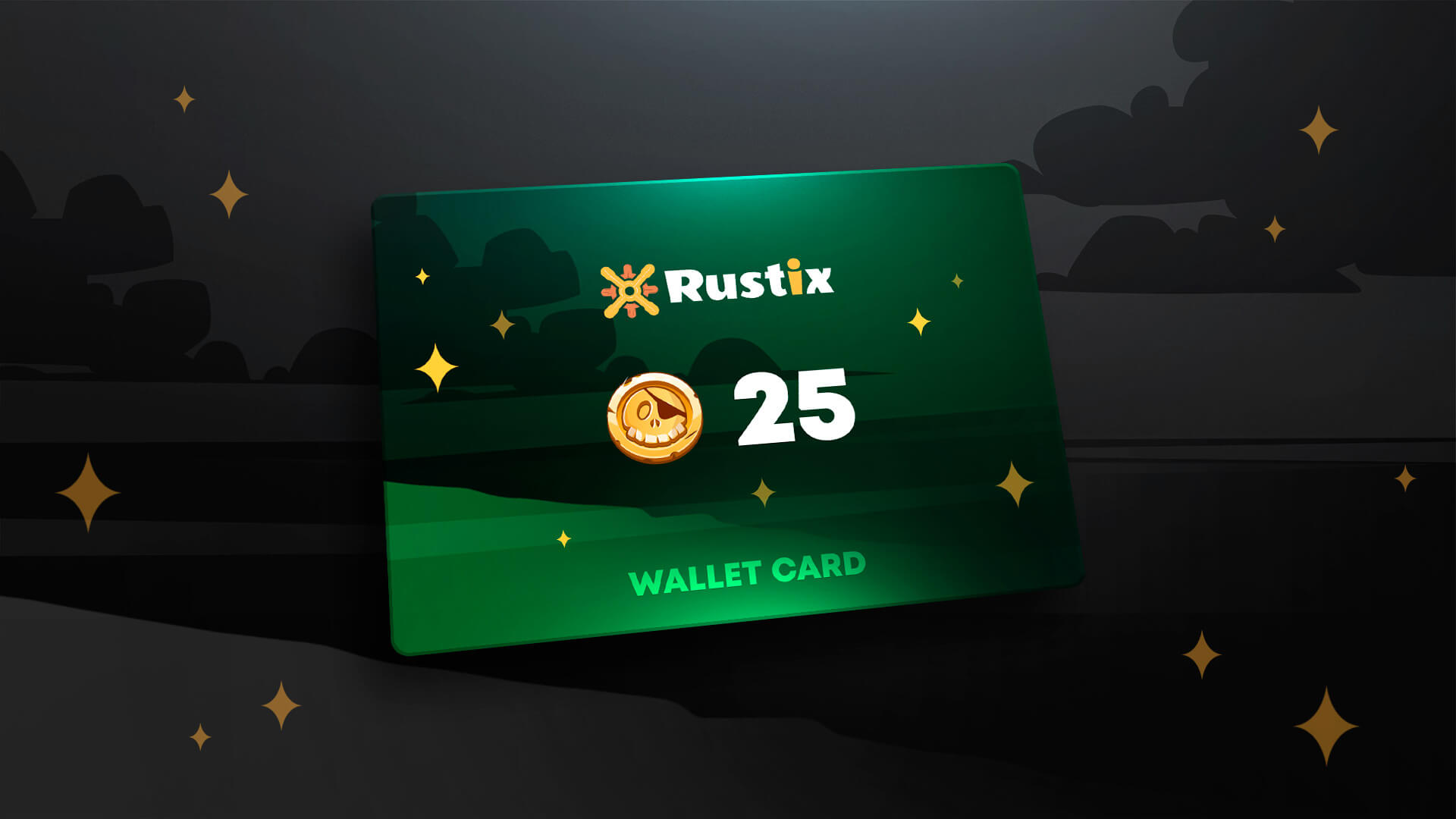 Rustix.io 25 USD Wallet Card Code 28.25 $