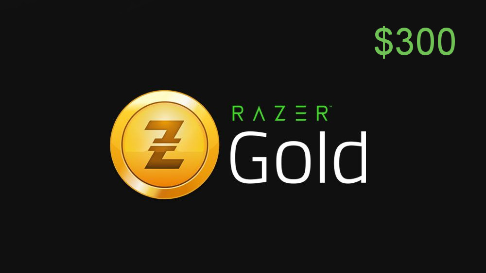 Razer Gold $300 Global 316.16 $