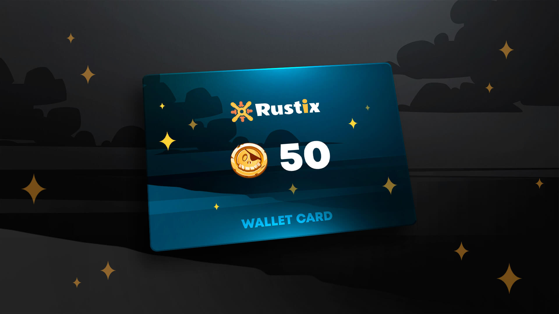 Rustix.io 50 USD Wallet Card Code 56.5 $