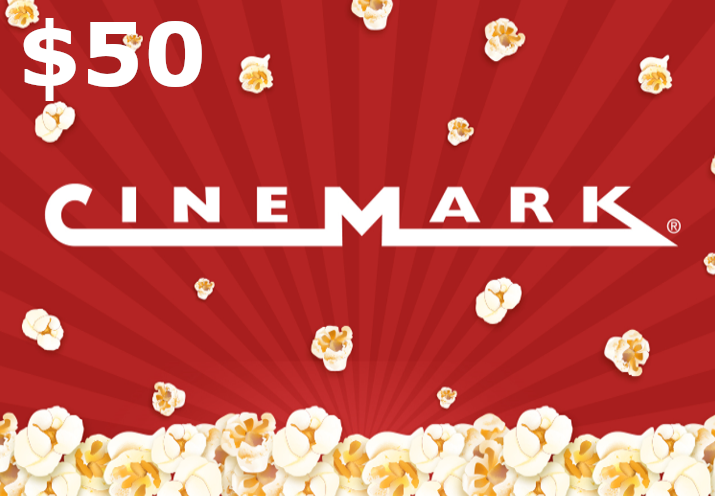 Cinemark Theatres $50 Gift Card US 56.24 $