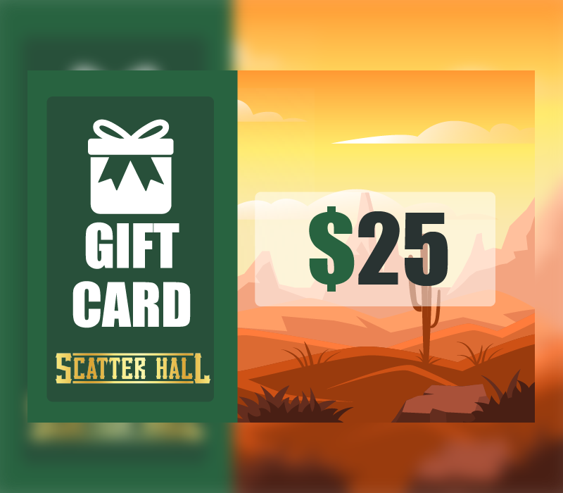 Scatterhall - $25 Gift Card 30.68 $