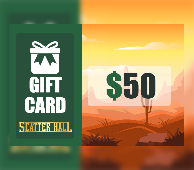 Scatterhall - $50 Gift Card 61.19 $