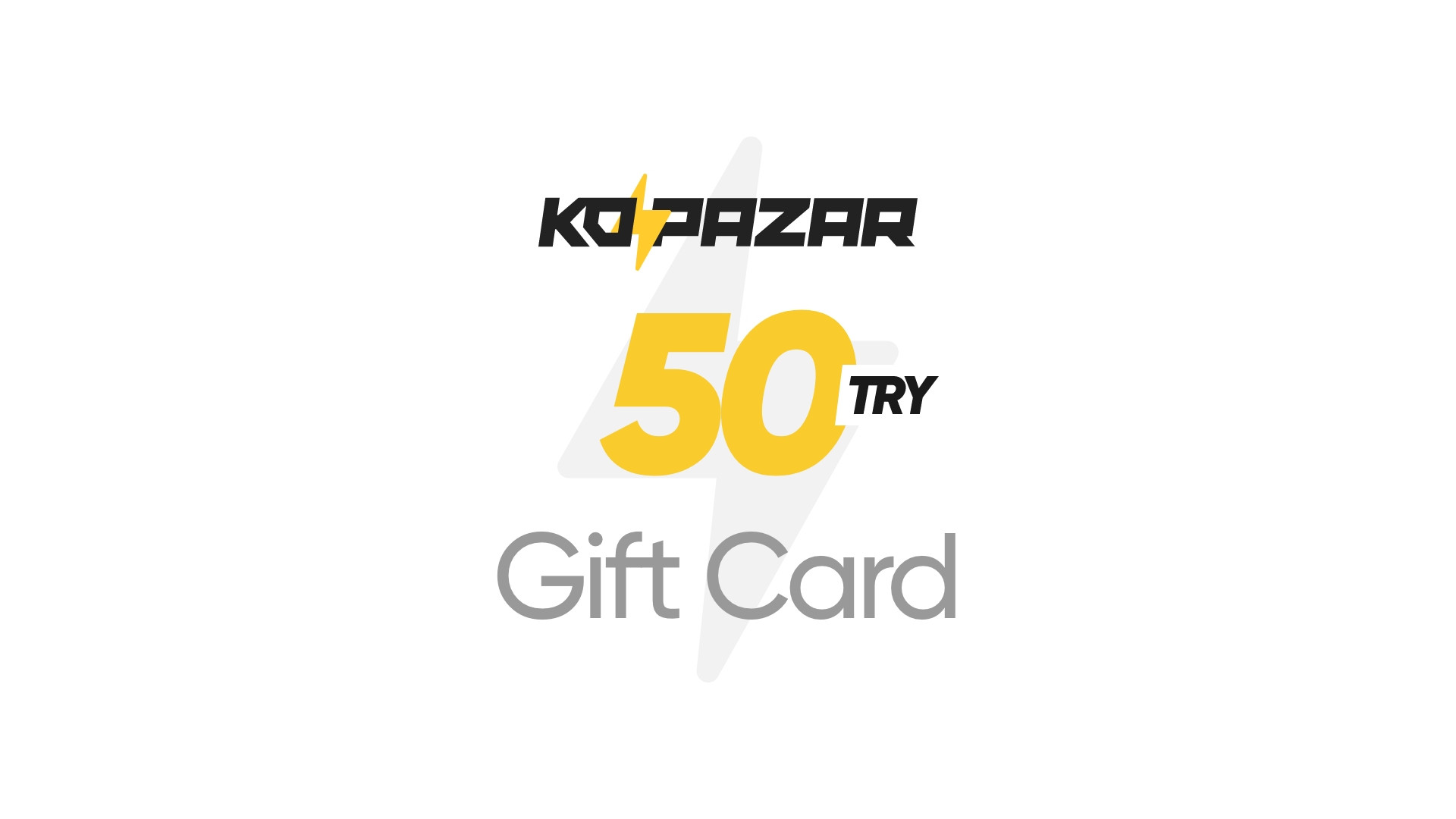 Kopazar 50 TRY Gift Card 2.09 $