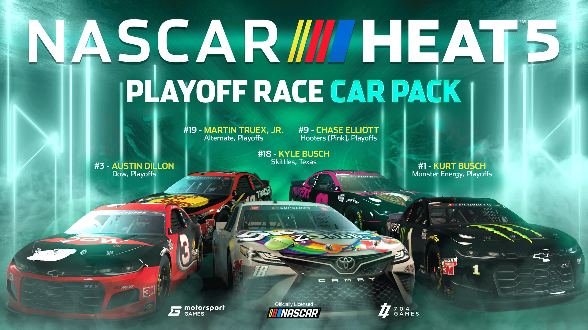 NASCAR Heat 5 - Playoff Pack DLC Steam CD Key 0.24 $