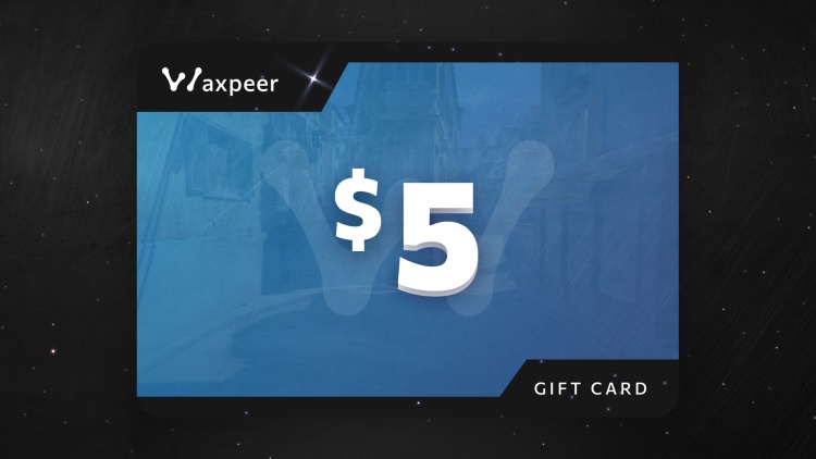WAXPEER $5 Gift Card 5.49 $