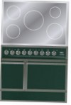 ILVE QDCI-90-MP Green Σόμπα κουζίνα