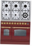 ILVE PDN-906-VG Red Σόμπα κουζίνα